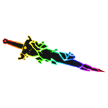 Cartoony Rainbow Waist Sword