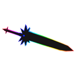 Cartoony Rainbow Waist Sword