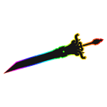 Cartoony Rainbow Waist Sword