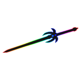 Cartoony Rainbow Waist Sword