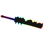 Cartoony Rainbow Void Blade