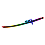 Cartoony Rainbow Void Katana