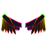 Cartoony Rainbow Wings