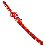 Cartoony Red Galaxy Katana🌌