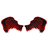 Cartoony Red Wings