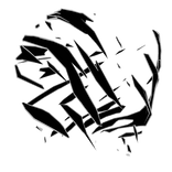 Cartoony Shadowy Aura White