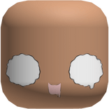 Cartoony Surprised Drooling Chibi Face