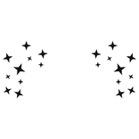Cartoony White Diamond Aura