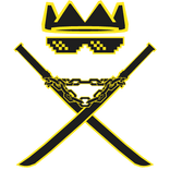 Cartoony Yellow Chain Shades Swordpack Combo