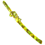 Cartoony Yellow Galaxy Katana🌌