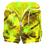 Cartoony Yellow Galaxy Sleeveless Hoodie🌌