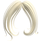 ♡ cascading wavy curly framing bangs (pastel)