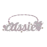 cassie's bunny necklace