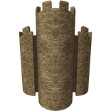 Castle Golem's Shield (Sandstone)