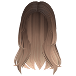 Casual It Girl Middle Parting - Brown Ombre