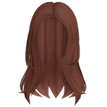 Casual It Girl Middle Parting - Ginger