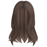 Casual It Girl Middle Parting - Mushroom Brown