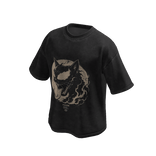 Cat Black Wash Oversized Shirt