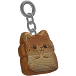 Cat Bread Key Chain