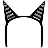 Cat Ears (Black & White)