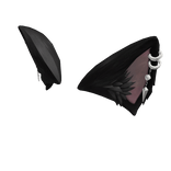 Cat Ears With Piercing and Rings