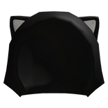 Cat Hood In Black