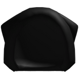♱ Cat hood in black