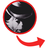 Cat in the hat Red Circle