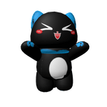 Cat Mike Demonic Blue