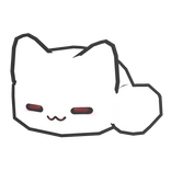 Cat on shoulder (left)