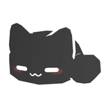 Cat on shoulder (left)