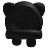  ♱ Cat Scarf Hood In Black