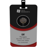 Cat's Therapist Badge