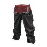 Catyard - Low Denim Jeans (Washed Black/Red) Y2K