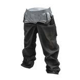 Catyard - Low Denim Jeans (Washed Black/White Y2K