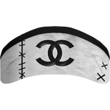 CC stitched nurse hat in white
