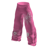 Celana Baggy Laba Laba - PINK