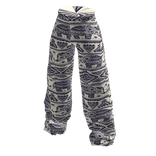 Celana Gajah Biru Blok-M Y2K KALCER