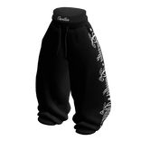Celana Longgar Sweatpants Hitam