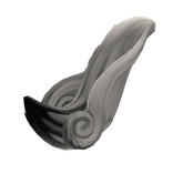 Celestial Brush Wolf Tail