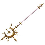 Celestial Halloween Witch Staff - Pink/Gold