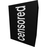 Censored Block (Black)