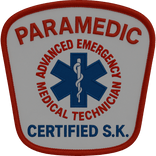 Certified Paramedic Patch (Right Shoulder)