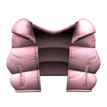 Cette Puffer Vest In Light Pink [3.0]