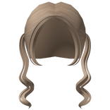 ♡ Chai Cutesy Kawaii Curly Swirly Pigtails