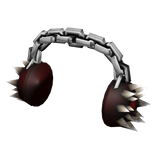 Chain Spiked Headphones