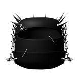 Chained Balaclava Black Neck Scarf Face Mask