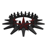 Chained Starry Void Crown: Crimson
