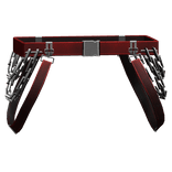 Chained Suspenders (ver.2) - Red