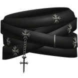 Chains Face Bandages Black 